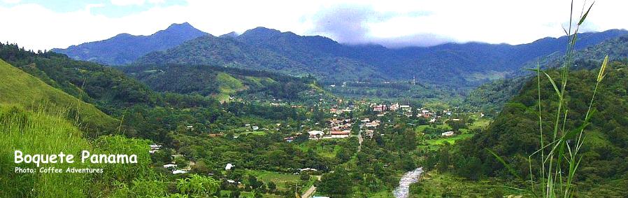  view from the Kotawa coffee house, coffee tour Boquete Panama